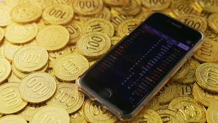 Gold Financial Assets Wealth and Financial Success Business and Investment