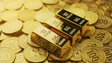 Gold Financial Assets Wealth and Financial Success Business and Investment