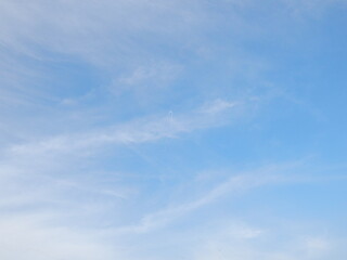 blue sky with clouds