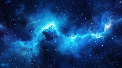 Nebula in deep space