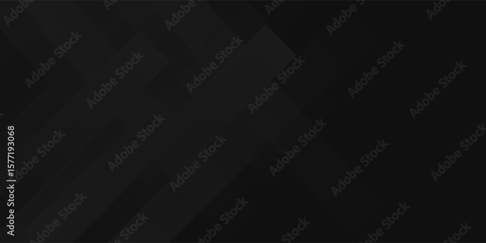 Poster abstract black banner design background with diagonal geometric overlay layers. modern square shape 