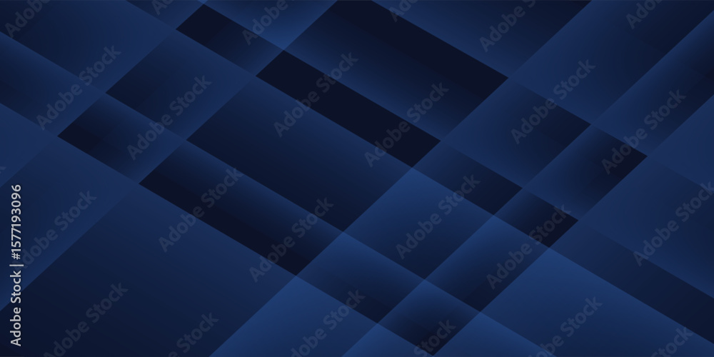 Aufkleber dark blue background with abstract graphic elements for presentation background design.