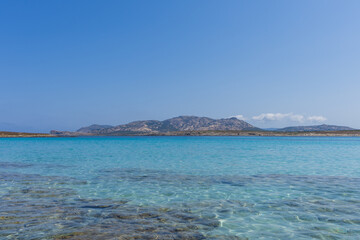 Fototapeta premium the sea and a beautiful landscape of Sardinia Italy 