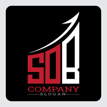 SDB logo design, SDB Company Logo Design Growth vector, SDB Upward Arrow Business Success Logo vector, SDB Corporate Branding Logo, SDB simple and modern logo, SDB business finance logo design, etc.