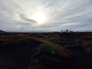 The hike to Hverfjall Crater offers lunar-like views and a sweeping panorama from the rim of this massive, ancient volcanic crater