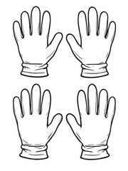 rubber gloves 