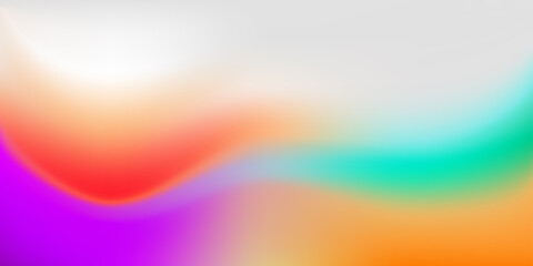 Vibrant Abstract Gradient Background with Colorful Fluid Flow Design