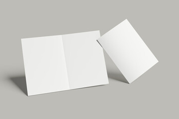 A5 Bifold Brochure Mockup