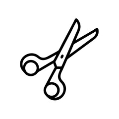 Scissors Icon for Creativity and Crafting Topics