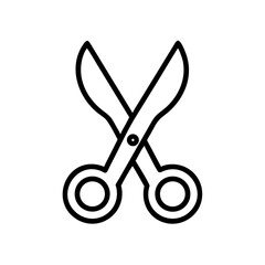 Scissors Icon for Creativity and Crafting Topics