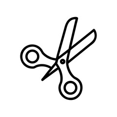 Scissors Icon for Creativity and Crafting Topics