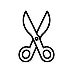 Scissors Icon for Creativity and Crafting Topics