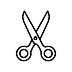 Scissors Icon for Creativity and Crafting Topics