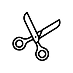 Scissors Icon for Creativity and Crafting Topics