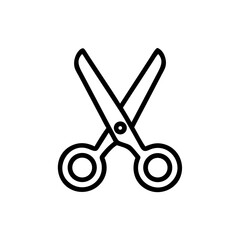 Scissors Icon for Creativity and Crafting Topics