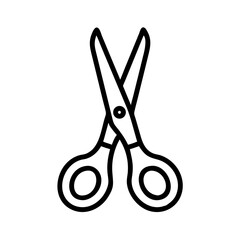 Scissors Icon for Creativity and Crafting Topics