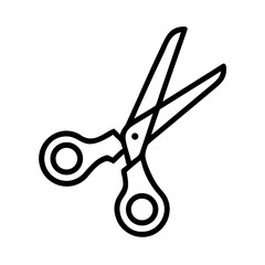 Scissors Icon for Creativity and Crafting Topics