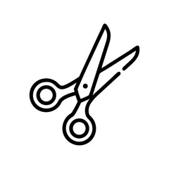 Scissors Icon for Creativity and Crafting Topics