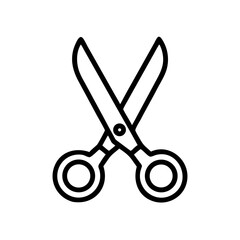 Scissors Icon for Creativity and Crafting Topics