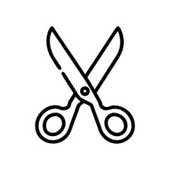 Scissors Icon for Creativity and Crafting Topics