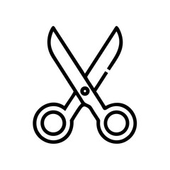 Scissors Icon for Creativity and Crafting Topics