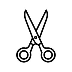 Scissors Icon for Creativity and Crafting Topics