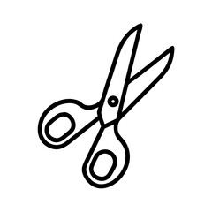 Scissors Icon for Creativity and Crafting Topics