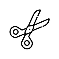 Scissors Icon for Creativity and Crafting Topics
