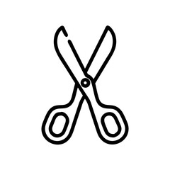 Scissors Icon for Creativity and Crafting Topics