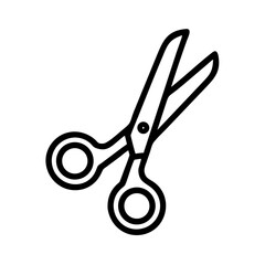 Scissors Icon for Creativity and Crafting Topics
