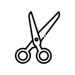 Scissors Icon for Creativity and Crafting Topics