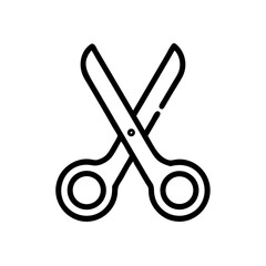 Scissors Icon for Creativity and Crafting Topics