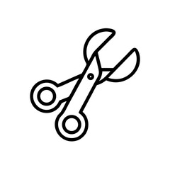 Scissors Icon for Creativity and Crafting Topics
