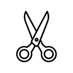 Scissors Icon for Creativity and Crafting Topics