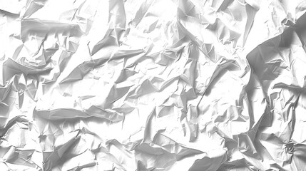 Transparent PNG Crumpled Paper Texture Mockup Overlay.