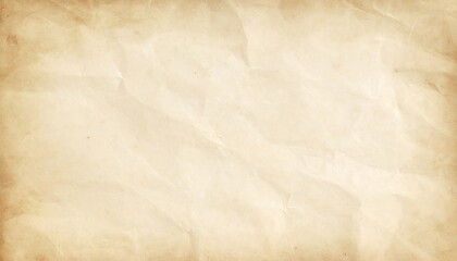 Aged, crumpled parchment paper texture