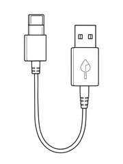 USB charging cable
