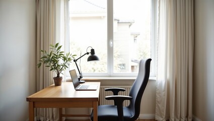 Minimalist Productivity: A Serene Scandinavian Home Office