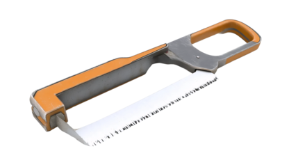 Hacksaw with Steel Edge