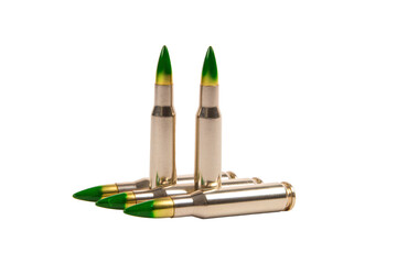 a couple of bullet shells sitting on top of each other