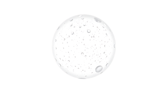Black and white ball isolated on white background