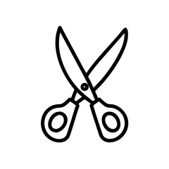 Scissors Icon for Creativity and Crafting Topics