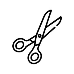 Scissors Icon for Creativity and Crafting Topics