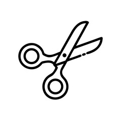 Scissors Icon for Creativity and Crafting Topics