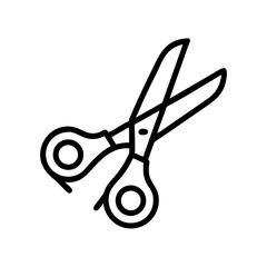 Scissors Icon for Creativity and Crafting Topics