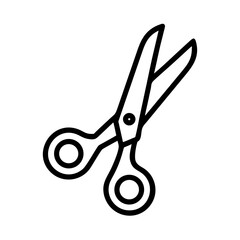 Scissors Icon for Creativity and Crafting Topics