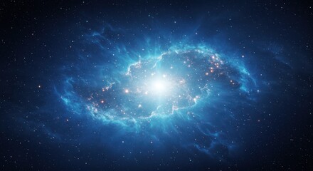 Captivating Celestial Nebula glowing brightly with stardust and cosmic gas clouds illuminating the vast expanse of the universe creating a stunning astronomical spectacle