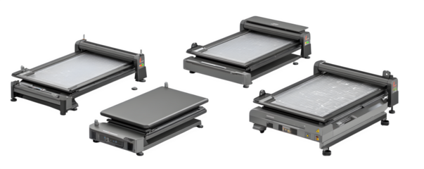 Isolated High-Quality Professional flatbed scanner arranged in a digital artwork, commercial stock asset, ideal for web banners and marketing materials, content creation
