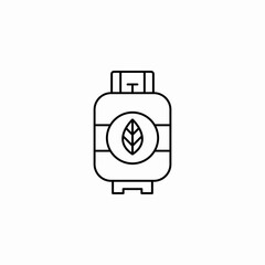 natural gas icon sign vector