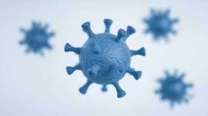 Virus life forms float ethereally, echoing invisible battles; contemplate World Immunization Week, complex microscopic mysteries unravel